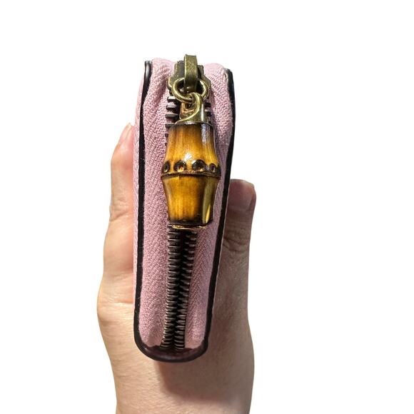 Gucci wallet with bamboo zip pull - Picture 7 of 7